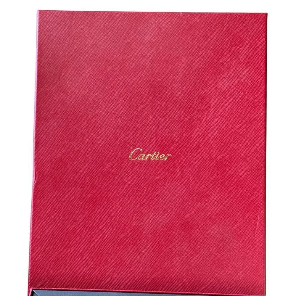 Cartier Sterling Silver 4 X 6 Picture Frame New in Box